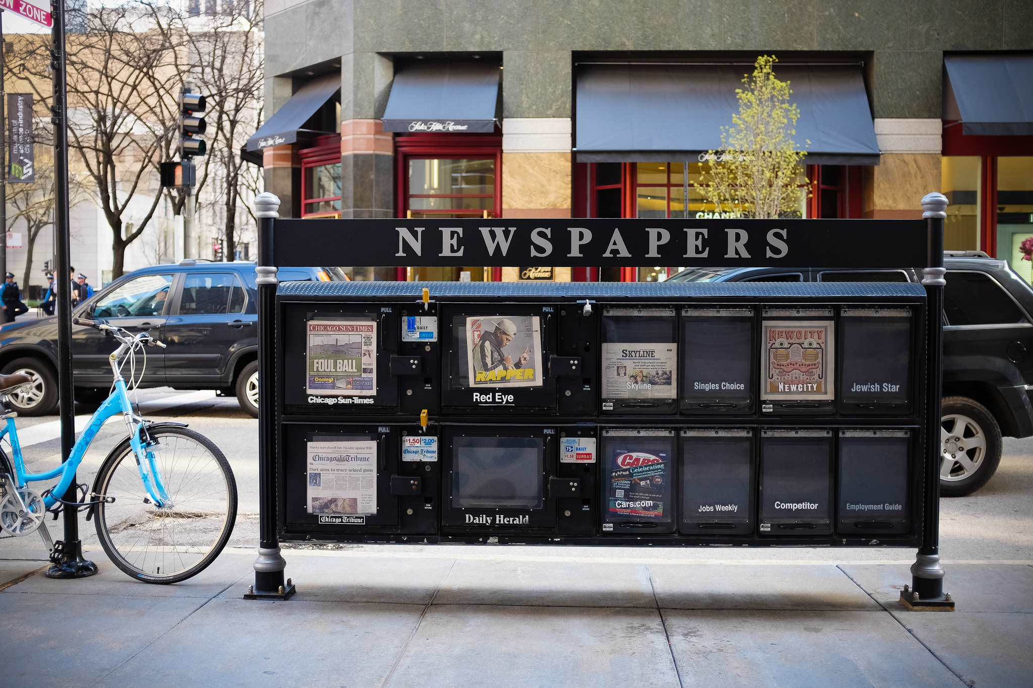 Even newspapers are having to adapt to the digital age as readership increasingly turns to tablets and phones to skim the news